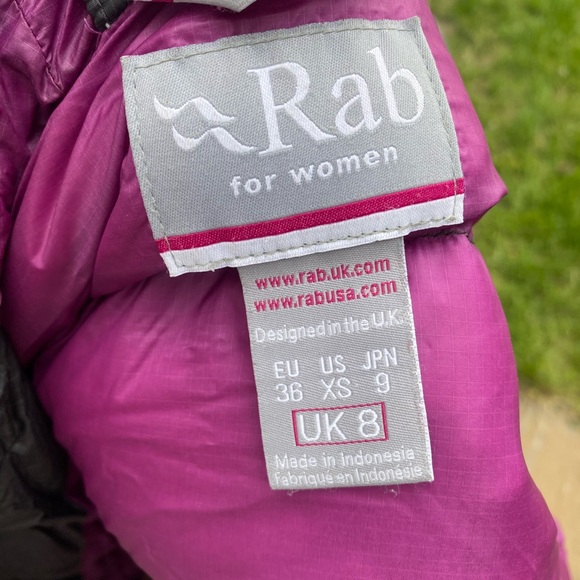 RAB Neutrino Endurance Down Jacket Women's Xs Puffer Puffy Insulated Warm Pertex - Picture 11 of 11